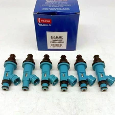 6X Genuine Denso FUEL INJECTORS FOR Toyota Supra Lexus SC300 IS300 GS300 3.0 I6