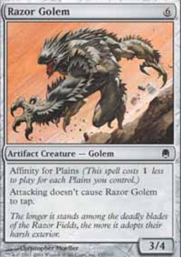 Razor Golem - Darksteel #137/165 MTG Magic The Gathering - Picture 1 of 1