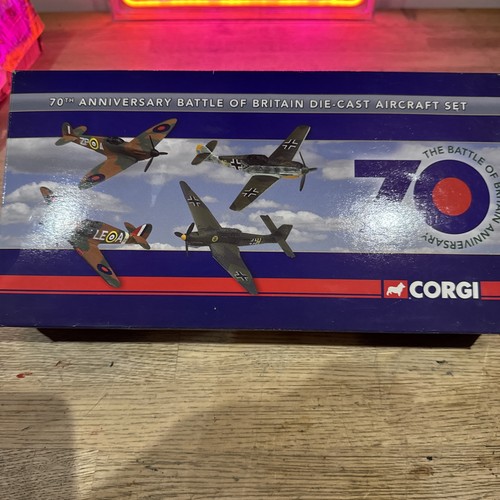 Corgi CS90602 70th Anniversary Battle of Britain Aircraft Set - MIB - 第 5/9 張圖片