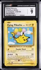 2016 POKEMON EVOLUTIONS SECRET RARE #110 FLYING PIKACHU CGC 9