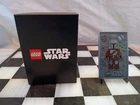 Limited Star Wars Metal Card - Mando & Grogu, Lego Club Edition