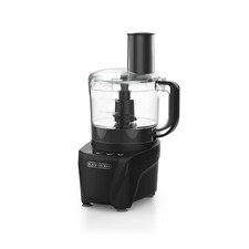 BLACK+DECKER Easy Assembly 8-Cup Food Processor, 850W, 2 Speeds + Pulse, Chop