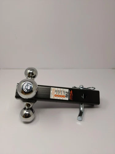 Towever 84180p Towever 2 Inch Trailer Hitch Ball, Towing Tri Ball Mounts 
