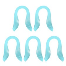 Quilling Strips Paper 600pcs 5mm 39cm Quilling Kits, Light Blue