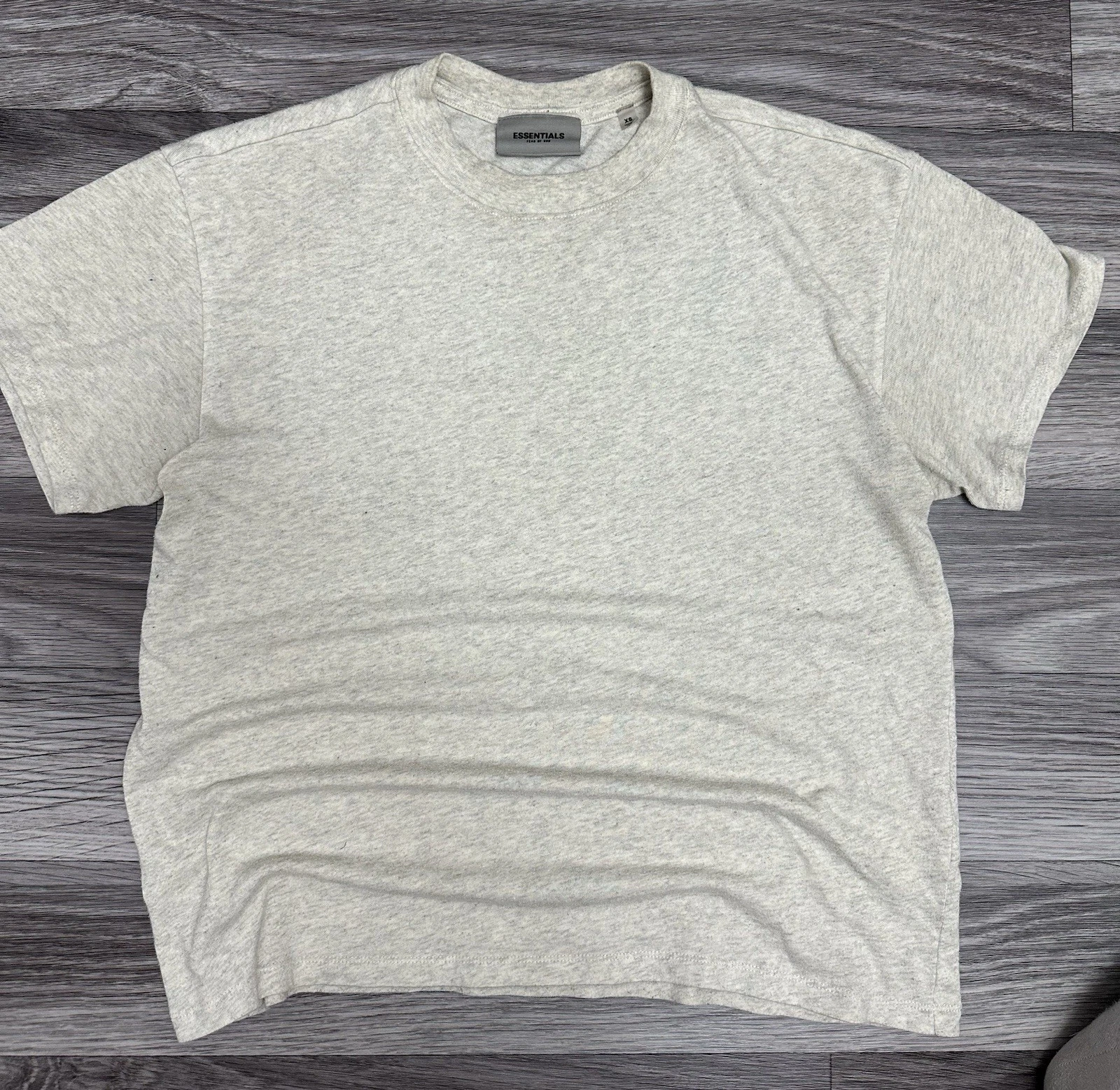 FEAR OF GOD ESSENTIALS T shirt Essentials Fear Of God beige oversize uomo taglia XS COME S