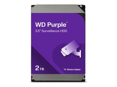 WD Purple Surveillance WD23PURZ Hard drive 2 TB internal 3.5'' WD23PURZ