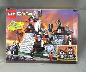 LEGO 6093 Flying Ninja Fortress (Castle) 100% Complete w/Box & Manual 1998 NICE!