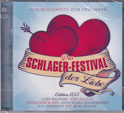 Schlager Festival der Liebe 2x CD Edition 2015 40 Hits zum Verlieben NEU #K2397