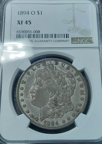 1894-O $1 Morgan Silver Dollar ~ Better Date ~ NGC XF-45 