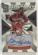 2018-19 Panini Spectra Radiant Signatures 7/75 Kevin Willis #RS-KWL Auto 1b8