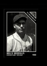 Billy Herman IM : 1993 Conlon Collection TSN MLB Card #787 : Chicago Cubs