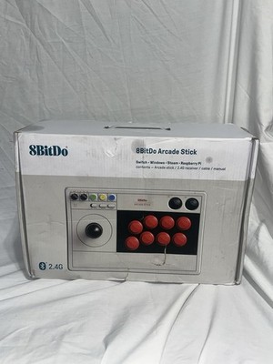 8Bitdo Arcade Stick for Nintendo Switch & Windows - Retro Styling