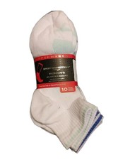 Sport Essentials Women's Quarter Socks, 10 Pair fits shoe size 4-10