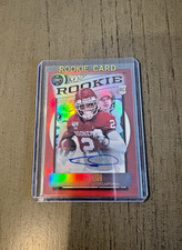 2020 Panini Legacy Football CEEDEE LAMB Red AUTO #147 21/35 Rookie RC Autograph