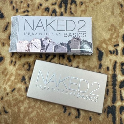 Urban Decay Naked2 Basics Eyeshadow Palette Neutral Matte Eye Shadow New Authent