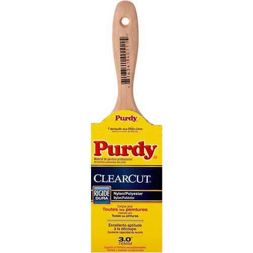 Véritable Purdy Lot de 6 pinceaux à peinture Clearcut Sprig Flat 3" 144380130-6PK - Photo 2/3