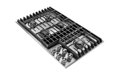 Kitchenaid KCGD506GSS 36in Gas Downdraft Cooktop 5 Burners IN-STOCK, WARRANTY - Picture 2 of 8