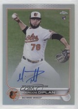 2022 Topps Chrome Rookie Auto Refractor 121/499 Marcos Diplan #RA-MD Auto 1l5