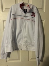 NFL New York Giants Women  s Kids Size Medium Zip Up Jacket