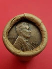 AU 1931-S LINCOLN WHEAT CENT 1916S LINCOLN WHEAT PENNY COIN ROLL ENDS BANKROLLED