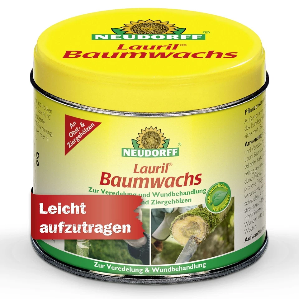 Neudorff Lauril Baumwachs 250 g Wachs Rinde Baum Wundbehandlung Veredelung