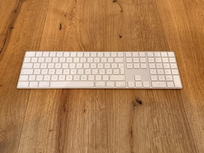 Apple Magic Keyboard mit Ziffernblock (Numpad)   Silber, wie neue
