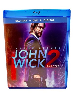 John Wick Chapter 2 Blu-ray 2-Disc Set Keanu Reeves
