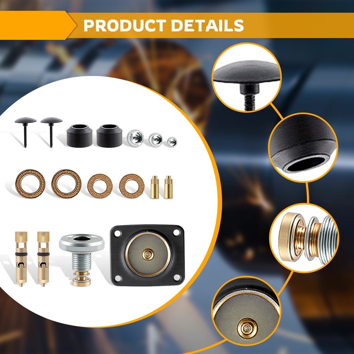 Carburetor Carb Rebuild Repair Kit 159064 For Holley 8007