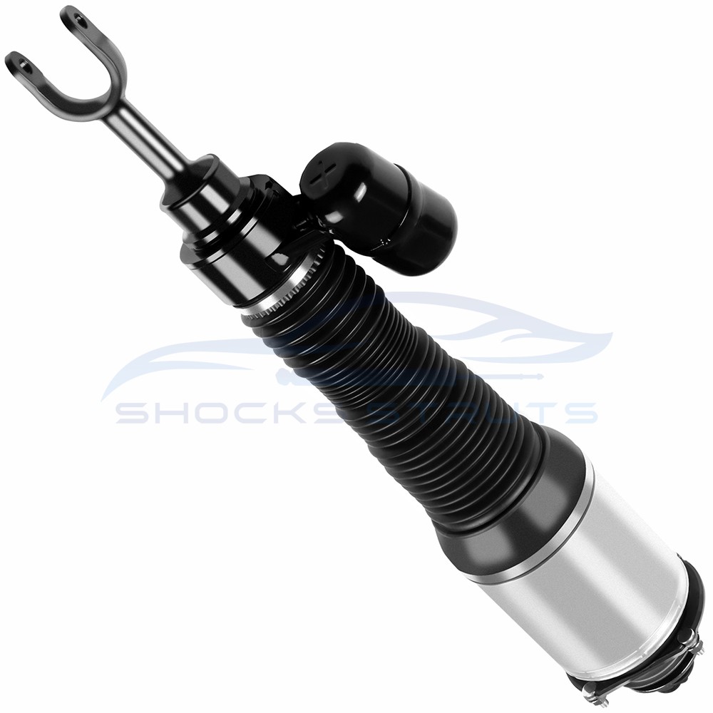 2PCS Front Air Suspension Shock + 1x Compressor For Bentley Continental Phaeton