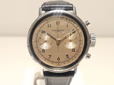 OROLOGIO CRONOGRAFO SVIZZERO VINTAGE CUSTOM MADE 40mm"Chronographe Suisse"Venere 188