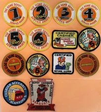 The Home Depot Homer Award Employee Patches Lot Of 14
