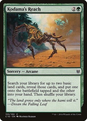 Kodama s Reach   Commander 2016 (C16)   LP   Magic The Gathering MTG