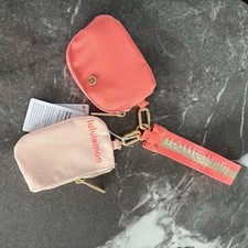 Lululemon Dual Pouch Wristlet Keychain Wallet