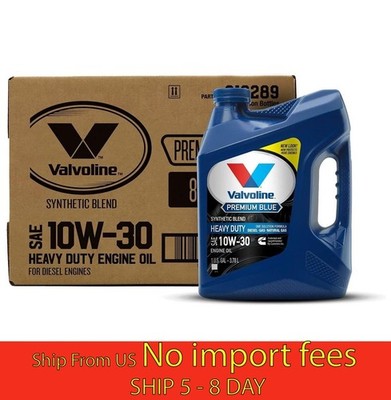 Valvoline Premium Blue SAE 10W-30 Diesel Engine Oil 1 GA, Case of 3...(a19.5)
