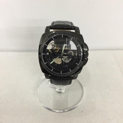 BENTLEY Bentley Analog Watch Analog BT-AM077-BKB leather band Mechanical Watch