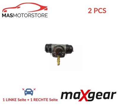 RADBREMSZYLINDER TROMMELBREMSE PAAR HINTEN MAXGEAR 19-0148 2PCS A NEU