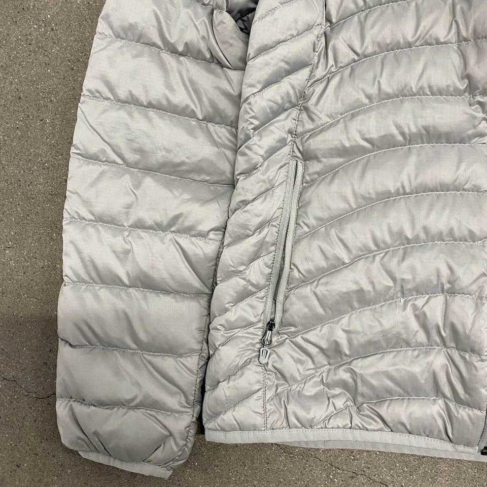 Marmot 600 Fill Duck Down Puffer Jacket Women’s Medium Gray - Image 4 of 4