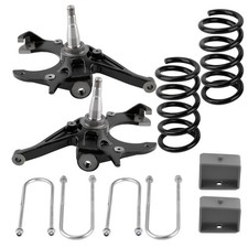 5 4 Drop Lowering Kit W Spindles Springs For Chevy S10 2wd V6 1982-2004 5 4 Drop Lowering Kit W Spindles Springs For Chevy S10 2wd V6 1982-2004