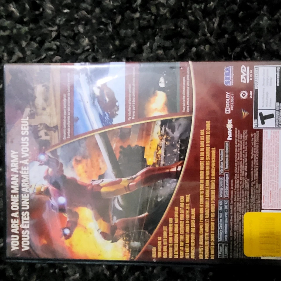 Iron Man (Sony PlayStation 2, 2008) - Image 2 of 4