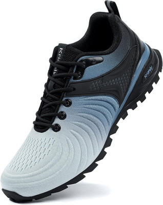 Kricely Traillaufschuhe Herren Laufschuhe Straßenlaufschuhe Sneaker Leicht Wande