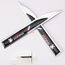 2x/set Für PEUGEOT WING Dolch Emblem Sticker Car Aufkleber Abzeichen Zubehör 2x/set Für PEUGEOT WING Dolch Emblem Sticker Car Aufkleber Abzeichen Zubehör