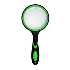 Magnifying Glass75mm 10X Handheld Reading Magnifier for Seniors  Kids, Magni...