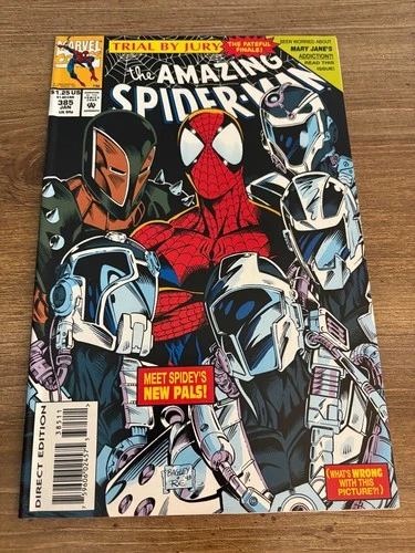 Amazing Spider-Man # 385 NM 1st Print Marvel Comic Book Venom Carnage 2 J443