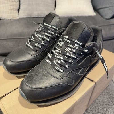Reebok x Raised By Wolves Classic Leather Ripple Black Size 11 Men s Gortex