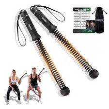 Ropeless Battle Ropes, Upgraded Heavy Duty Portable Cordless Battle Ropes for...