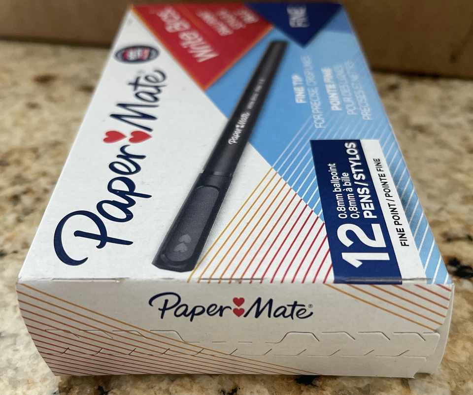 1 DZ Sanford 2124515 Write Bros. Ballpoint Pen, Fine 0.8 MM Black Ink Paper Mate - Image 4 of 4