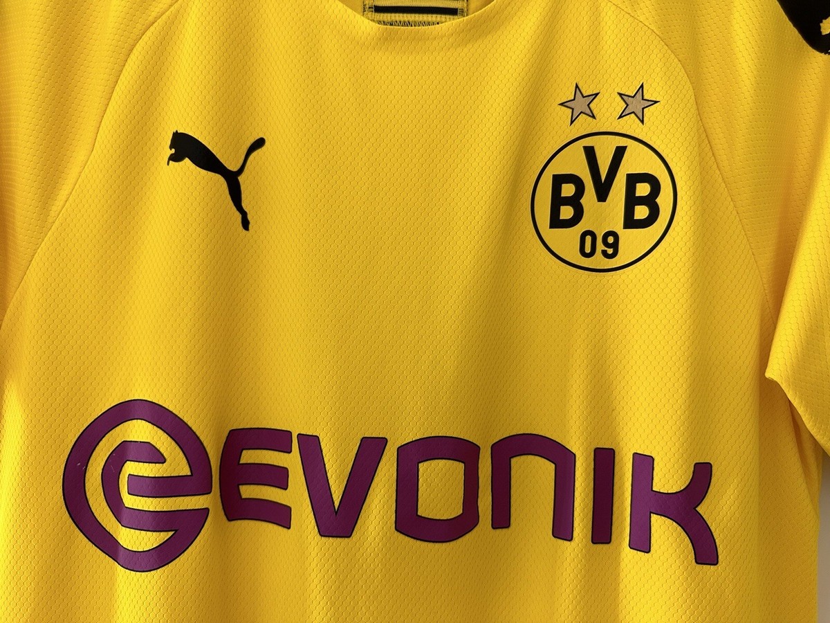 Borussia Dortmund BVB Matchworn Jersey Bundesliga 2019/2020 Lukasz