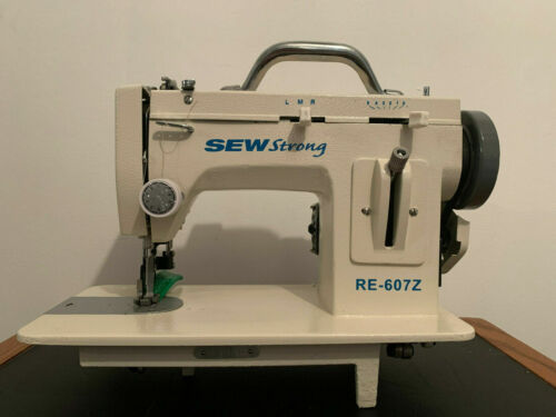 Portable Walking Foot Sewing Machine with Straight and Zig-Zag Stitch - Photo 1/12