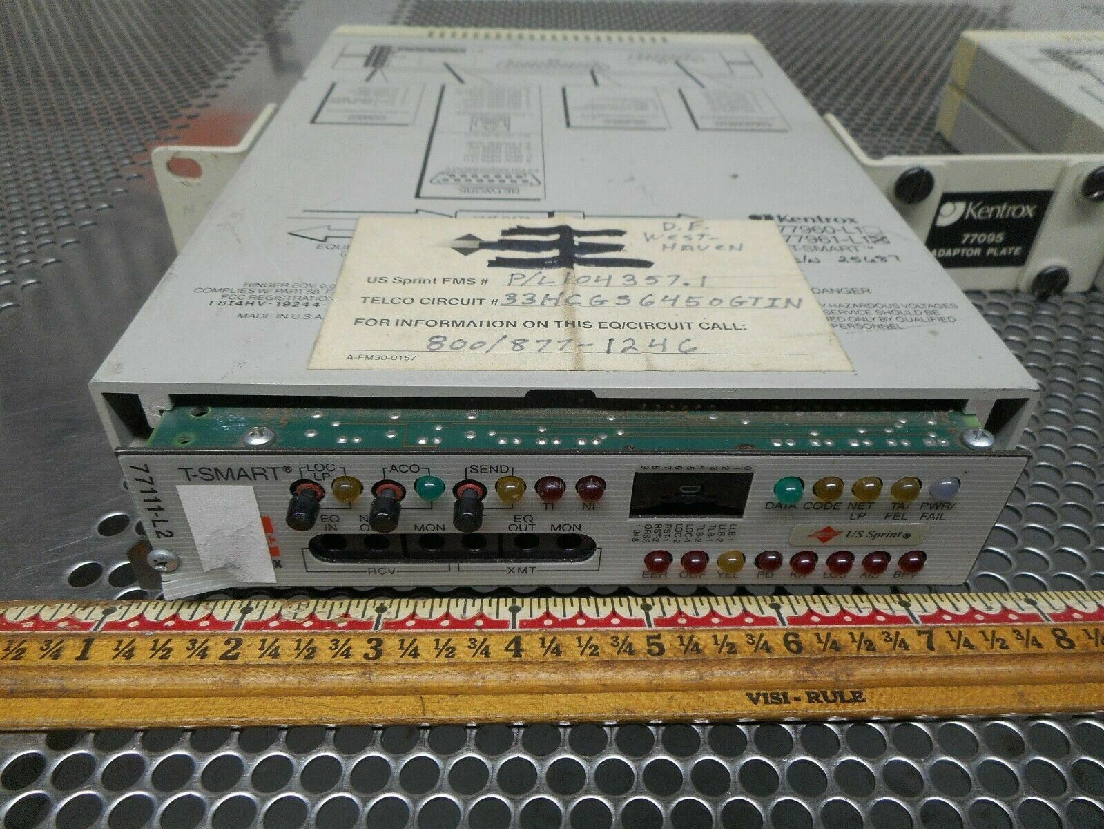 ADC Kentronx 77961 Network Monitoring Device & 77961-L1 Unit Used With ...