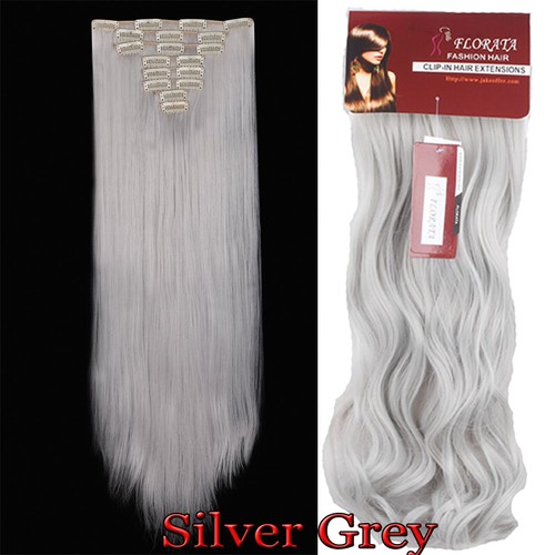 US New Opening Low Price 8PC/Set Clip in Hair Extensions Natural As Human #ZY - Picture 36 of 38